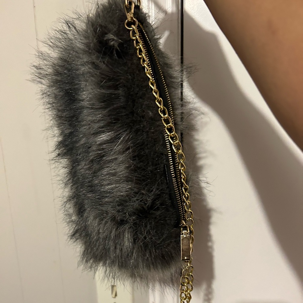Fur purse